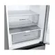 LG GBV3100APY alulfagyasztós kombinált hűtőszekrény, Smart Inverter Kompresszor, 234/110L,59.5x67.5x186 cm, hamvas matt ezüst szín 