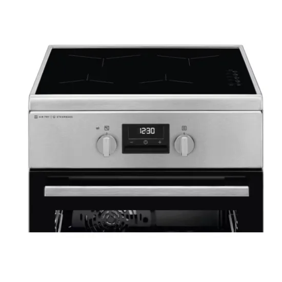 Electrolux LKI564267X kerámialapos indukciós tűzhely, 72L, 50x60x85.8 cm, inox szín