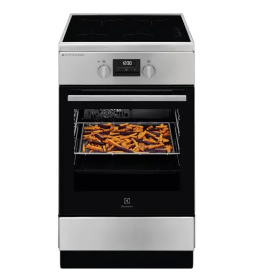 Electrolux LKI564267X kerámialapos indukciós tűzhely, 72L, 50x60x85.8 cm, inox szín