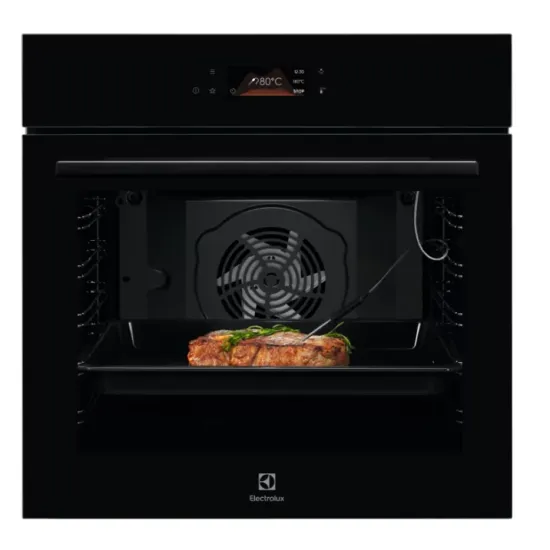 Electrolux LOD8P39Z beépíthető sütő, 72L, pirolitikus tisztítás, 59.4x56.9x59.4 cm, fekete szín 