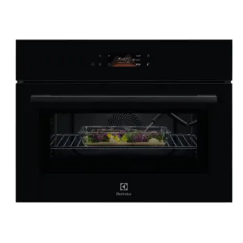 Electrolux LVL8E09Z beépíthető kompakt sütő és mikró, 44L, Wifi, 59.5x56.7x45.5 cm, fekete szín 