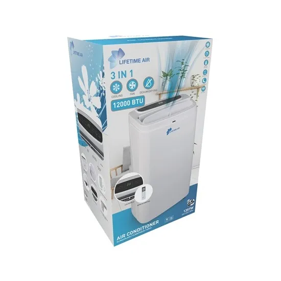 LifeTime Air 19455 mobil klíma, hűtés,párátlanítás, ventillálás, fehér szín 