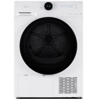 Midea MD200H100BW/W-HR hőszivattyús szárítógép, Wifi, 10 kg, 59.5x67.5x84.5 cm