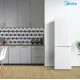Midea MDRB369FGE01 alulfagyasztós kombinált hűtőszekrény, 197/65L, 54.7x56.8x177.3 cm 