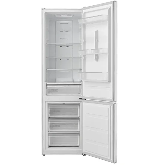 Midea MDRB489FGD01O No Frost alulfagyasztós kombinált hűtőszekrény, inverter motor, 247/83L, 59.5x63.5x201 cm 