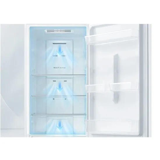 Midea MDRB489FGE01OE No Frost alulfagyasztós kombinált hűtőszekrény, 247/83L, 59.5x63.5x201 cm