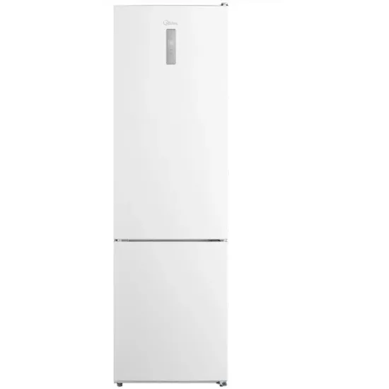 Midea MDRB489FGE01OE No Frost alulfagyasztós kombinált hűtőszekrény, 247/83L, 59.5x63.5x201 cm