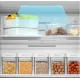 Midea MDRB548MME46 No Frost alulfagyasztós kombinált hűtőszekrény, inverter motor, 271/130L, 63.5x72.5x192.5 cm, inox szín