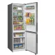 Midea MDRB548MME46 No Frost alulfagyasztós kombinált hűtőszekrény, inverter motor, 271/130L, 63.5x72.5x192.5 cm, inox szín