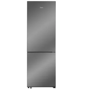 Midea MDRB548MME46 No Frost alulfagyasztós kombinált hűtőszekrény, inverter motor, 271/130L, 63.5x72.5x192.5 cm, inox szín