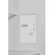 Midea MDRB548MME46 No Frost alulfagyasztós kombinált hűtőszekrény, inverter motor, 271/130L, 63.5x72.5x192.5 cm, inox szín