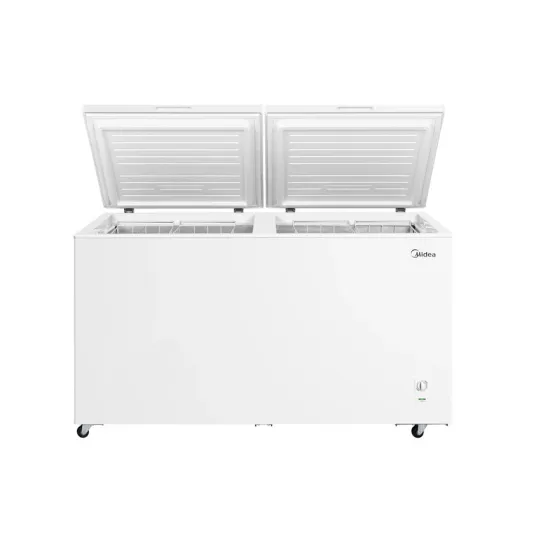 Midea MDRC698FEE01 fagyasztóláda, 508L, 2az1ben funkció használható hűtőnek illetve fagyasztónak, 153x86x73.5 cm