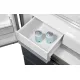 Midea MDRF600BIE70 No Frost side by side hűtőszekrény francia ajtós kialakítással, 276/159L, inverter kompresszor, 73.5x60x191 cm, sötét inox szín 