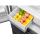 Midea MDRF600BIE70 No Frost side by side hűtőszekrény francia ajtós kialakítással, 276/159L, inverter kompresszor, 73.5x60x191 cm, sötét inox szín 