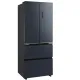 Midea MDRF600BIE70 No Frost side by side hűtőszekrény francia ajtós kialakítással, 276/159L, inverter kompresszor, 73.5x60x191 cm, sötét inox szín 