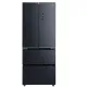 Midea MDRF600BIE70 No Frost side by side hűtőszekrény francia ajtós kialakítással, 276/159L, inverter kompresszor, 73.5x60x191 cm, sötét inox szín 