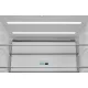 Midea MDRM587BIE70 No Frost side by side hűtőszekrény francia ajtós kialakítással, inverter motor, 276/150L, 75.3x60x191 cm, sötét inox szín 
