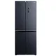 Midea MDRM587BIE70 No Frost side by side hűtőszekrény francia ajtós kialakítással, inverter motor, 276/150L, 75.3x60x191 cm, sötét inox szín 