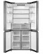 Midea MDRM691FIE46 No Frost side by side hűtőszekrény francia ajtós kialakítással, 345/170L, inverter motor, 83.3x65.3x189.8 cm, inox szín 
