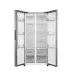 Midea MDRS619FIE46 Total No Frost side by side hűtőszekrény, inverter motor, 271/189L, Wifi, 83.5x63.5x177.5 cm, inox szín 