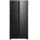 Midea MDRS619FIE45 No Frost side by side hűtőszekrény, 271/189L, inverter motor, 83.5x63.5x177.5 cm, sötét inox szín 