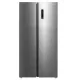 Midea MDRS710FGD46 No Frost side by side hűtőszekrény, 349/206L, inverter kompresszor, 89.7x70.1x176.5 cm, inox szín 