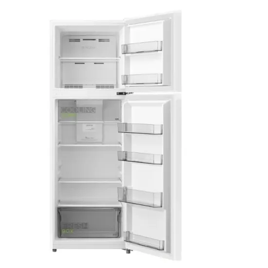 Midea MDRT385MTE01 Total No Frost felülfagyasztós kombinált hűtőszekrény, 206/60L, 54.5x59.5x165.7 cm