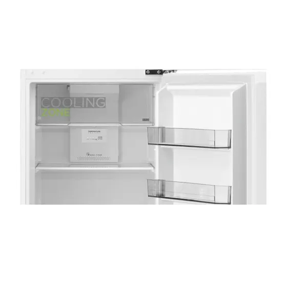 Midea MDRT385MTE01 Total No Frost felülfagyasztós kombinált hűtőszekrény, 206/60L, 54.5x59.5x165.7 cm