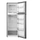 Midea MDRT385MTE46 No Frost felülfagyasztós kombinált hűtőszekrény, 206/60L, 54.5x61x165.7 cm, inox szín 