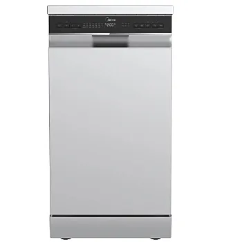 Midea MDWEF1034DSS-WC mosogatógép, 10 teríték, 3 kosár, Wifi, automatikus ajtónyitás, 44.8x60x84.5 cm, inox szín 