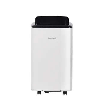Honeywell HF09CESVWK mobil klíma, 2.6kW, Wifi, hűtés, párátlanítás, ventillálás, fehér/fekete szín 