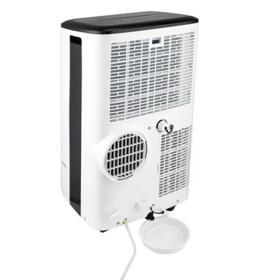 Honeywell HF09CESVWK mobil klíma, 2.6kW, Wifi, hűtés, párátlanítás, ventillálás, fehér/fekete szín 