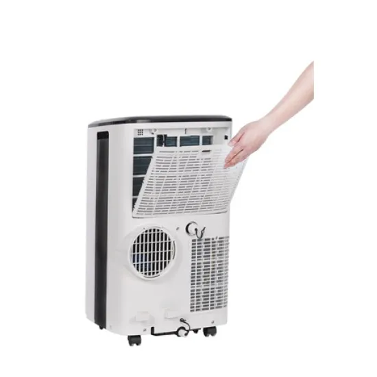 Honeywell HF09CESVWK mobil klíma, 2.6kW, Wifi, hűtés, párátlanítás, ventillálás, fehér/fekete szín 