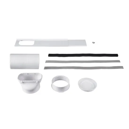 Honeywell HF09CESVWK mobil klíma, 2.6kW, Wifi, hűtés, párátlanítás, ventillálás, fehér/fekete szín 