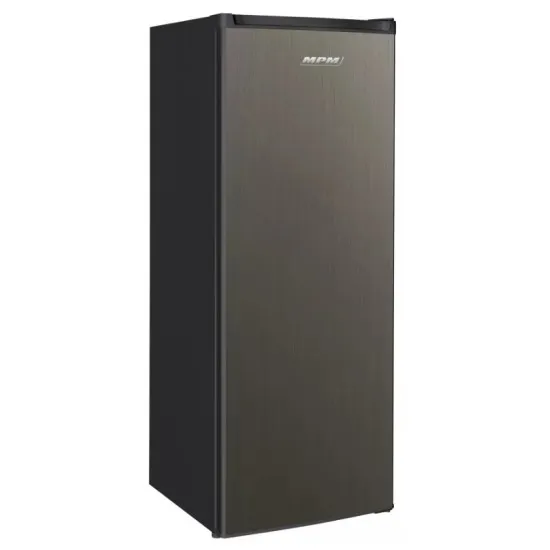 MPM MPM-182-ZS-09/E fagyasztószekrény 168L, 54.4x57.1x142.6 cm, sötét inox 