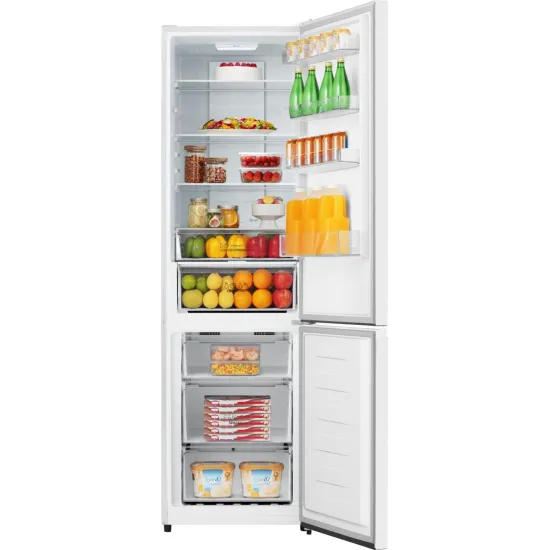 Gorenje NRK620EAW4 No Frost Plus alulfagyasztós kombinált hűtőszekrény, 238/98L, 59.5x59x200.4 cm