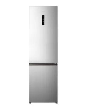 Gorenje NRK620EAXL4 No Frost Plus alulfagyasztós kombinált hűtőszekrény, 238/98L, 59.5x59x200.4 cm, szürke szín