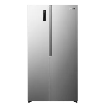 Gorenje NRS917E41X No Frost Plus side by side hűtőszekrény, 347/197L, inverteres kompresszor, 91.1x61.5x178.6 cm, inox szín 