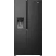 Gorenje NRS917E61BX No Frost Plus side by side hűtőszekrény, 347/181L, inverter kompresszor, 91.1x62.4x178.6 cm, fekete szín 