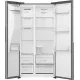 Gorenje NRS917E61X No Frost Plus side by side hűtőszekrény, 347/181L, inverter kompresszor, 91.1x6.5x178.6 cm, ezüst metál szín 