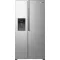 Gorenje NRS917E61X No Frost Plus side by side hűtőszekrény, 347/181L, inverter kompresszor, 91.1x6.5x178.6 cm, ezüst metál szín 