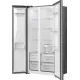 Gorenje NRS917E61X No Frost Plus side by side hűtőszekrény, 347/181L, inverter kompresszor, 91.1x6.5x178.6 cm, ezüst metál szín 