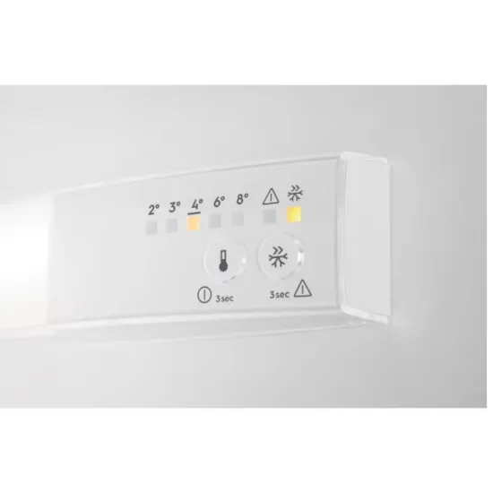 AEG OSC5D181ES beépíthető alulfagyasztó kombinált hűtőszekrény, 196/73L, 54.6x54.9x177.2 cm