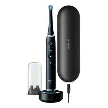 Oral-B iO™ Series 10 Cosmic Black elektromos fogkefe, fekete szín 