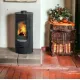 Warnex Plamen Tara öntvény kandalló, 6kW, fekete szín 