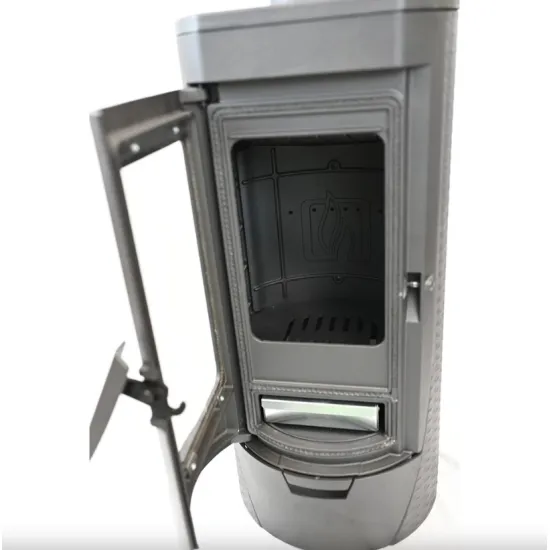 Warnex Plamen Tara öntvény kandalló, 6kW, fekete szín 