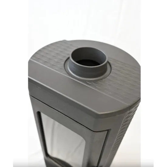 Warnex Plamen Tara öntvény kandalló, 6kW, fekete szín 