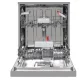 Sharp QW-NA1EF49D3S-EU mosogatógép, 13 teríték, 59.8x59.8x85 cm, inox szín 