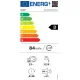 Sharp QW-NA1EF49D3S-EU mosogatógép, 13 teríték, 59.8x59.8x85 cm, inox szín 