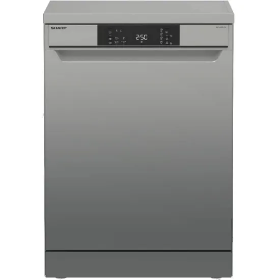 Sharp QW-NA1EF49D3S-EU mosogatógép, 13 teríték, 59.8x59.8x85 cm, inox szín 